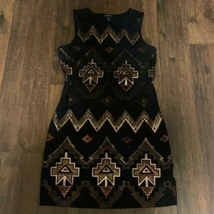 Express. Black sequins dress. Size Medium $69.95 brand new.